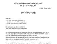 Cách viết bản tường trình rõ ràng, chuẩn mẫu và dễ áp dụng