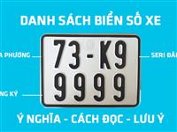 Khám Phá Sự Đa Dạng Văn Hóa Qua Biển Số Xe 64 Tỉnh Thành Việt Nam