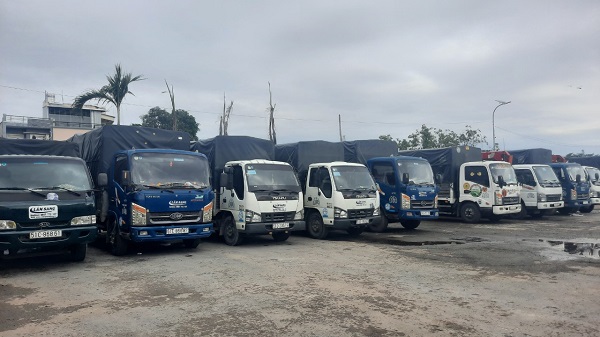 Thuê xe chở hàng đi tỉnh