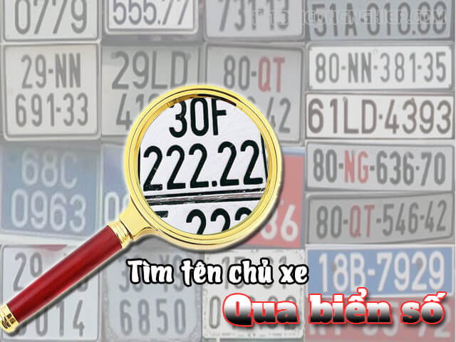 tìm tên chủ xe qua biển số xe máy