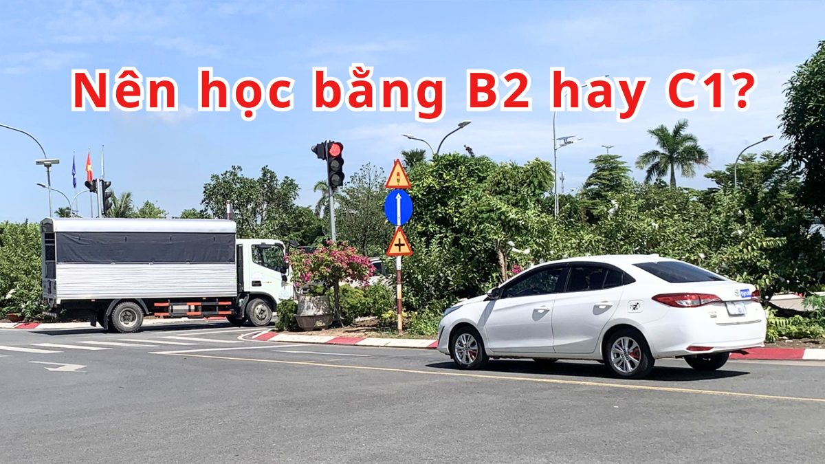 bằng lái xe b2 chạy được xe gì